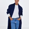 Daniel Chong Abrigo Balance azul marino*Mujer Hombre|Mujer