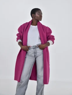 Daniel Chong Abrigo Balance fucsia*Mujer Mujer