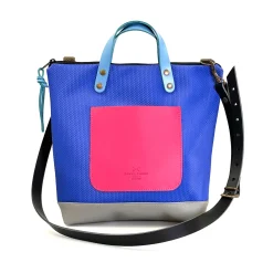 Daniel Chong Bandolera cuadrada impermeable Zafiro DZ* Bandoleras Cuadradas