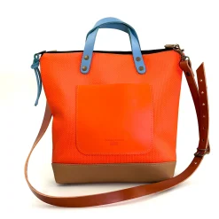 Daniel Chong Bandolera cuadrada impermeable Zafiro DZ* Bandoleras Cuadradas