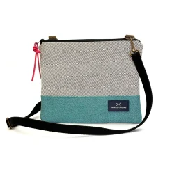 Daniel Chong Bandolera mini cuadrada loneta espiga* Bandoleras Mini