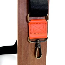 Daniel Chong Bandolera regulable Algodón lujada Naranja* Bolsos Messenger|Bandoleras Slim