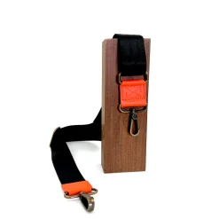 Daniel Chong Bandolera regulable Algodón lujada Naranja* Bolsos Messenger|Bandoleras Slim