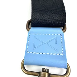 Daniel Chong Bandolera regulable lujada Celeste* Bolsos Messenger|Bandoleras Slim