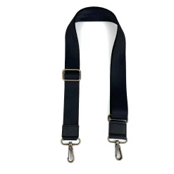 Daniel Chong Bandolera regulable lujada Negra* Bolsos Messenger|Bandoleras Slim