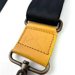 Daniel Chong Bandolera regulable lujada Golden* Bolsos Messenger|Bandoleras Slim