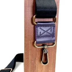 Daniel Chong Bandolera regulable Morado* Bolsos Messenger|Bandoleras Slim