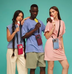 Daniel Chong Bolso para móvil Magenta* Bolsos Para Móvil