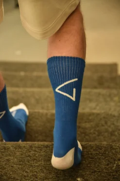 Daniel Chong Calcetines Blue & white logo* Calcetines