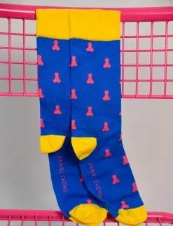 Daniel Chong Calcetines dicks azul* Calcetines