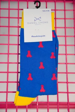 Daniel Chong Calcetines dicks azul* Calcetines