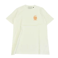 Daniel Chong CAMISETA BLANCA BORDADO NARANJA*Hombre Hombre