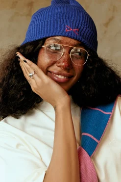 Daniel Chong GORRO FISHERMAN BEANIE ROYAL BLUE*Mujer Hombre|Mujer