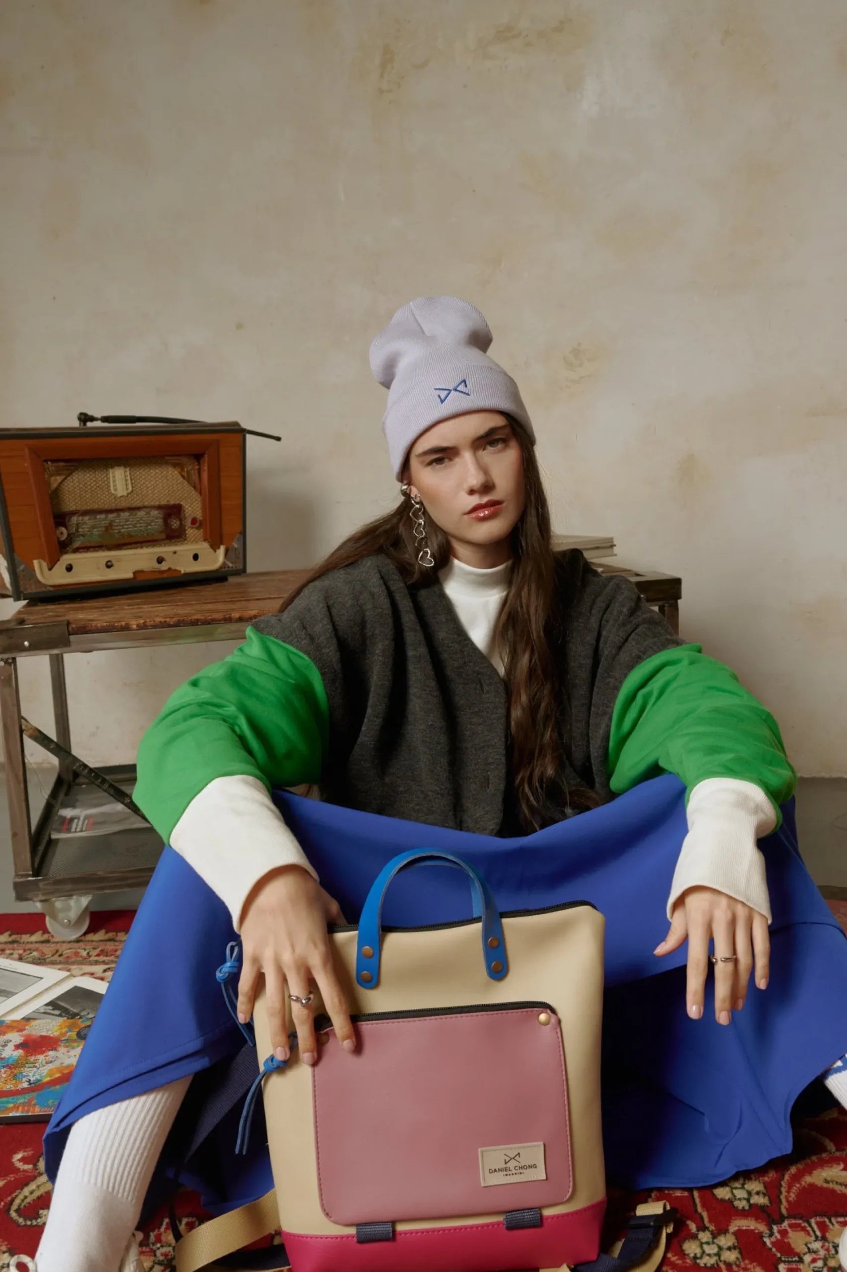 Daniel Chong GORRO RIB BEANIE DAY LAVENDER*Mujer Hombre|Mujer