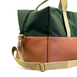 Daniel Chong Gym Bag Marrón / Verde* Bolsos De Viaje