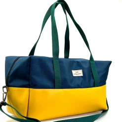 Daniel Chong Gym Bag Mostaza / Marino* Bolsos De Viaje