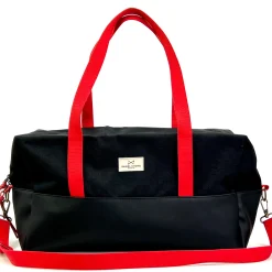 Daniel Chong Gym Bag Negro / Rojo* Bolsos De Viaje