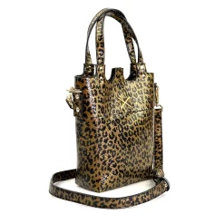 Daniel Chong Little t-shirt bag Charol Dorado* Bolsos De Piel