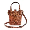 Daniel Chong Little t-shirt bag Charol Naranja* Bolsos De Piel