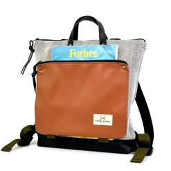 Daniel Chong Mochila book holder cuadrada loneta* Mochilas Book Holder Cuadradas|Mochilas Book Holder