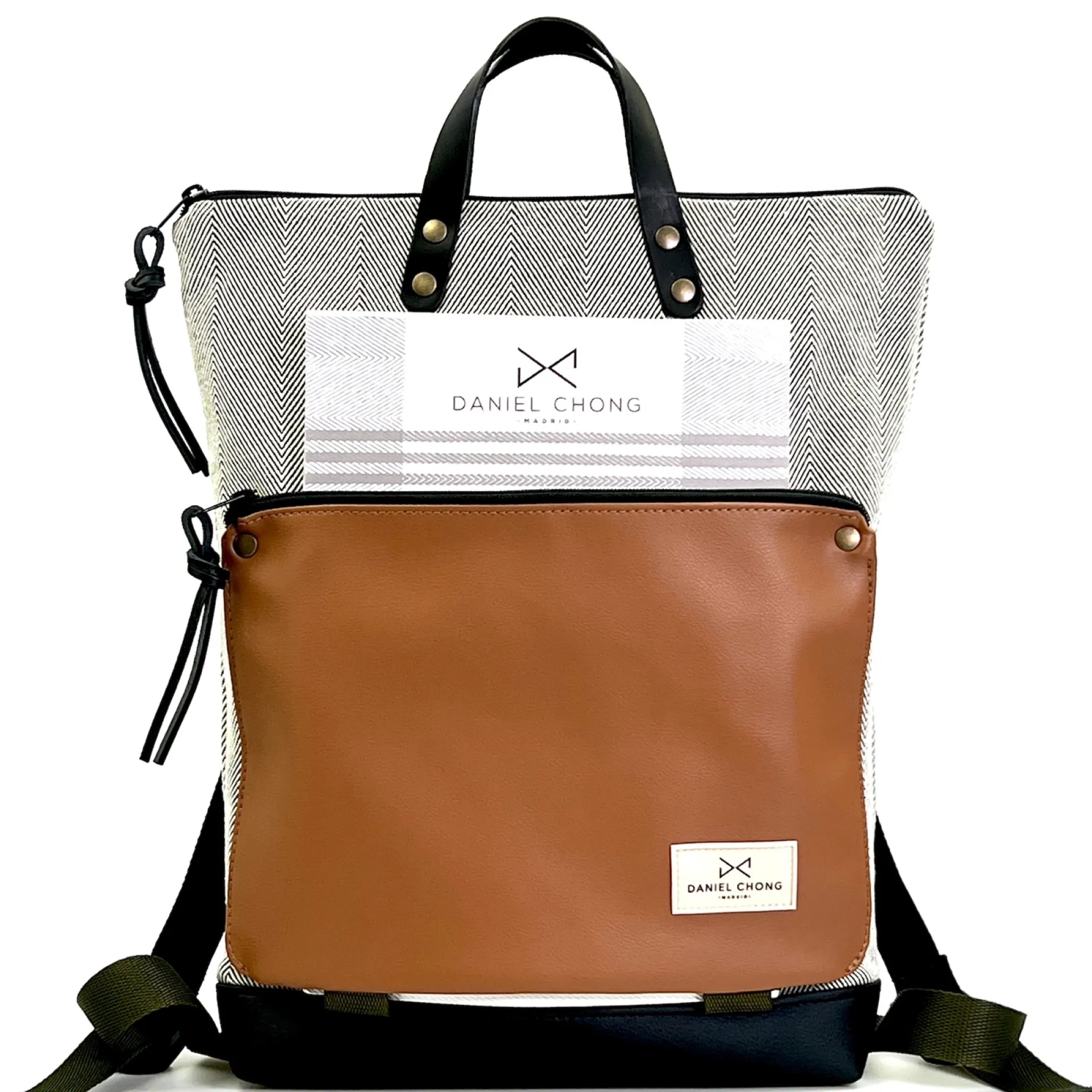 Daniel Chong Mochila book holder loneta* Mochilas Book Holder