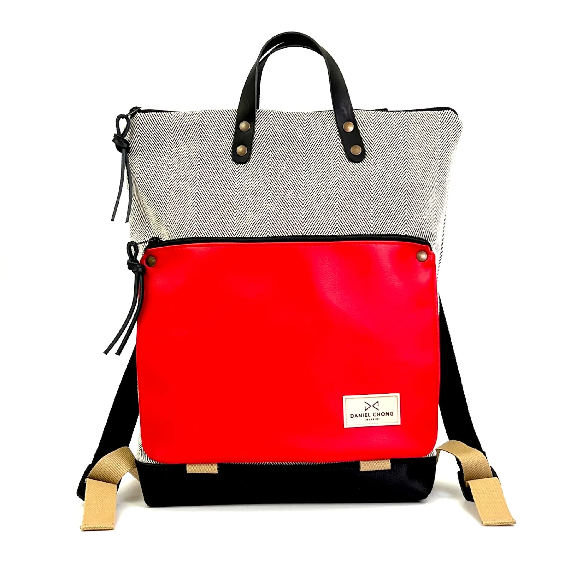 Daniel Chong Mochila book holder loneta* Mochilas Book Holder