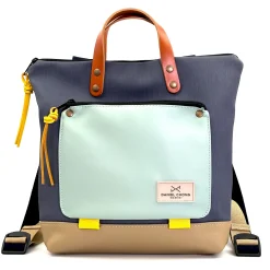 Daniel Chong Mochila Book Holder Mini Cuadrada Impermeable DZ* Mochilas Mini Cuadradas Book Holder