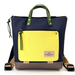 Daniel Chong Mochila Book Holder Mini Cuadrada Impermeable DZ* Mochilas Mini Cuadradas Book Holder