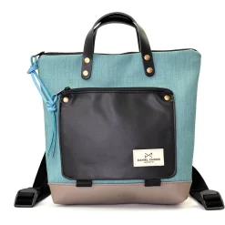 Daniel Chong Mochila Book Holder Mini Cuadrada Impermeable DZ* Mochilas Mini Cuadradas Book Holder