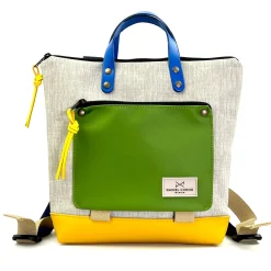 Daniel Chong Mochila mini cuadrada Book Holder Impermeable DZ* Mochilas Mini Cuadradas Book Holder