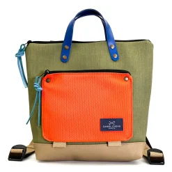 Daniel Chong Mochila mini cuadrada Book Holder Impermeable DZ* Mochilas Mini Cuadradas Book Holder