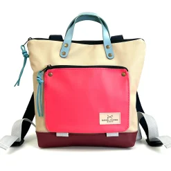 Daniel Chong Mochila mini cuadrada Book Holder Impermeable DZ* Mochilas Mini Cuadradas Book Holder