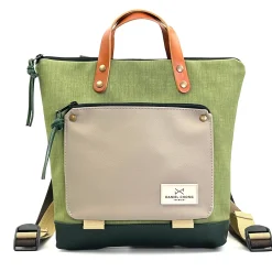 Daniel Chong Mochila mini cuadrada Book Holder Impermeable DZ* Mochilas Mini Cuadradas Book Holder