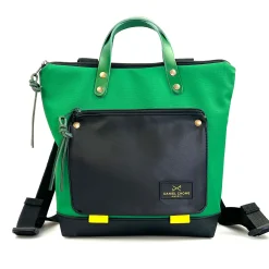 Daniel Chong Mochila mini cuadrada Book Holder Impermeable DZ* Mochilas Mini Cuadradas Book Holder