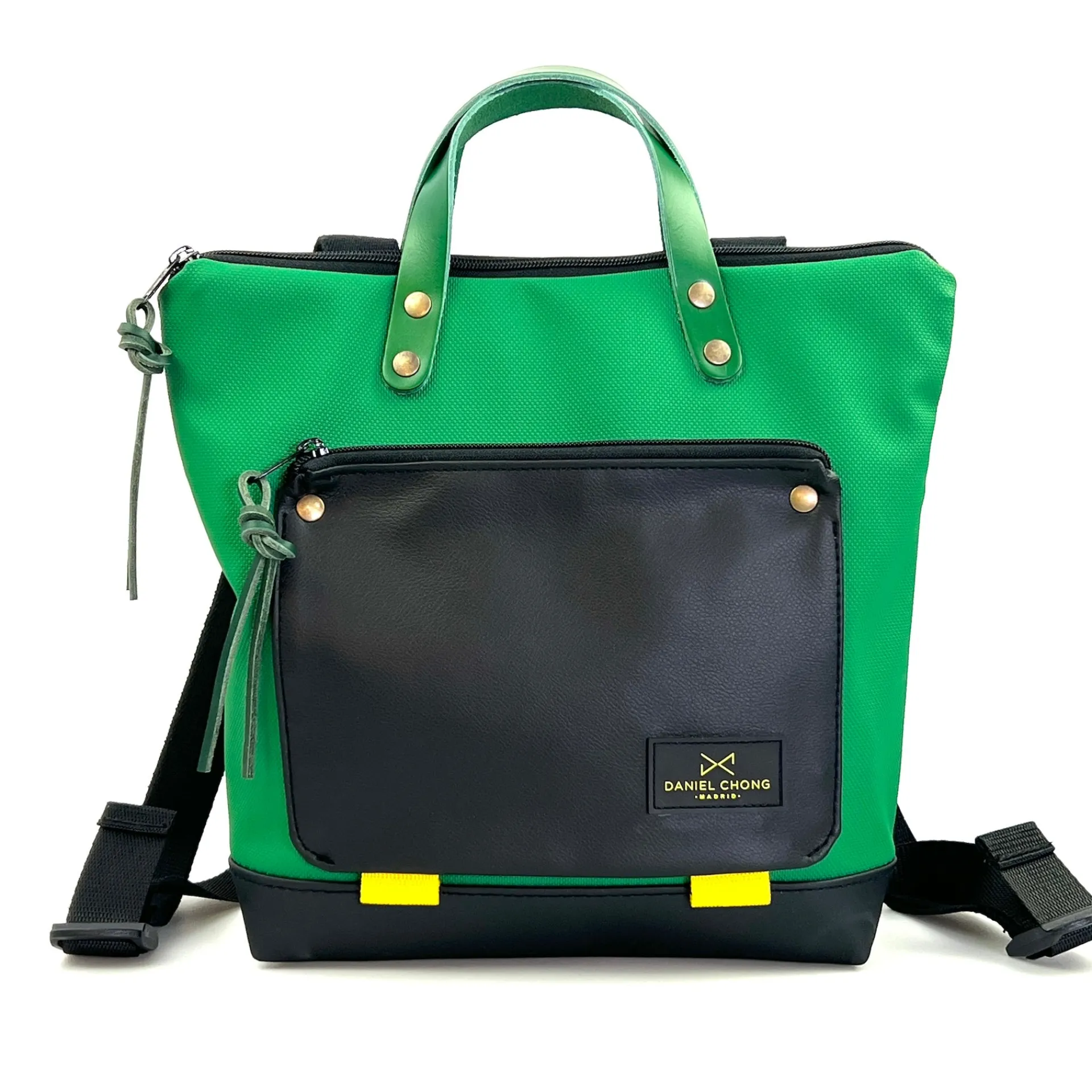 Daniel Chong Mochila mini cuadrada Book Holder Impermeable DZ* Mochilas Mini Cuadradas Book Holder