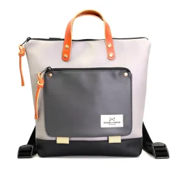 Daniel Chong Mochila mini cuadrada Book Holder nautic imper* Mochilas Mini Cuadradas Book Holder