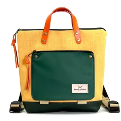 Daniel Chong Mochila mini cuadrada Book Holder Impermeable Dz* Mochilas Mini Cuadradas Book Holder