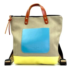 Daniel Chong Mochila Slim Mini Cuadrada Loneta* Mochilas Mini Cuadradas|Mochilas Mini