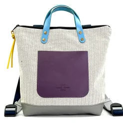 Daniel Chong Mochila Slim Mini Cuadrada Loneta* Mochilas Mini Cuadradas|Mochilas Mini