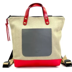 Daniel Chong Mochila Slim Mini Cuadrada Loneta* Mochilas Mini Cuadradas|Mochilas Mini