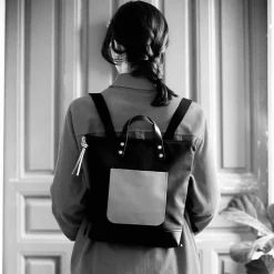 Daniel Chong Mochilas Slim Mini Cuadradas Impermeable DZ* Mochilas Mini Cuadradas|Mochilas Mini