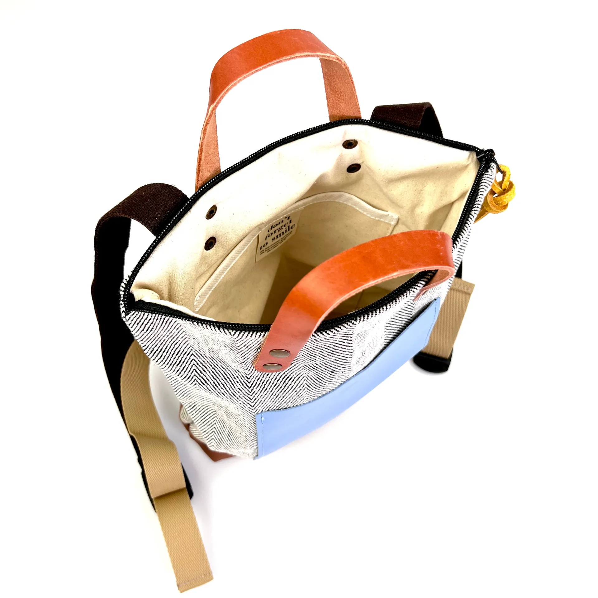 Daniel Chong Mochilas Slim Mini Loneta* Mochilas Mini