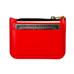 Daniel Chong Monedero piel ROJO* Monederos