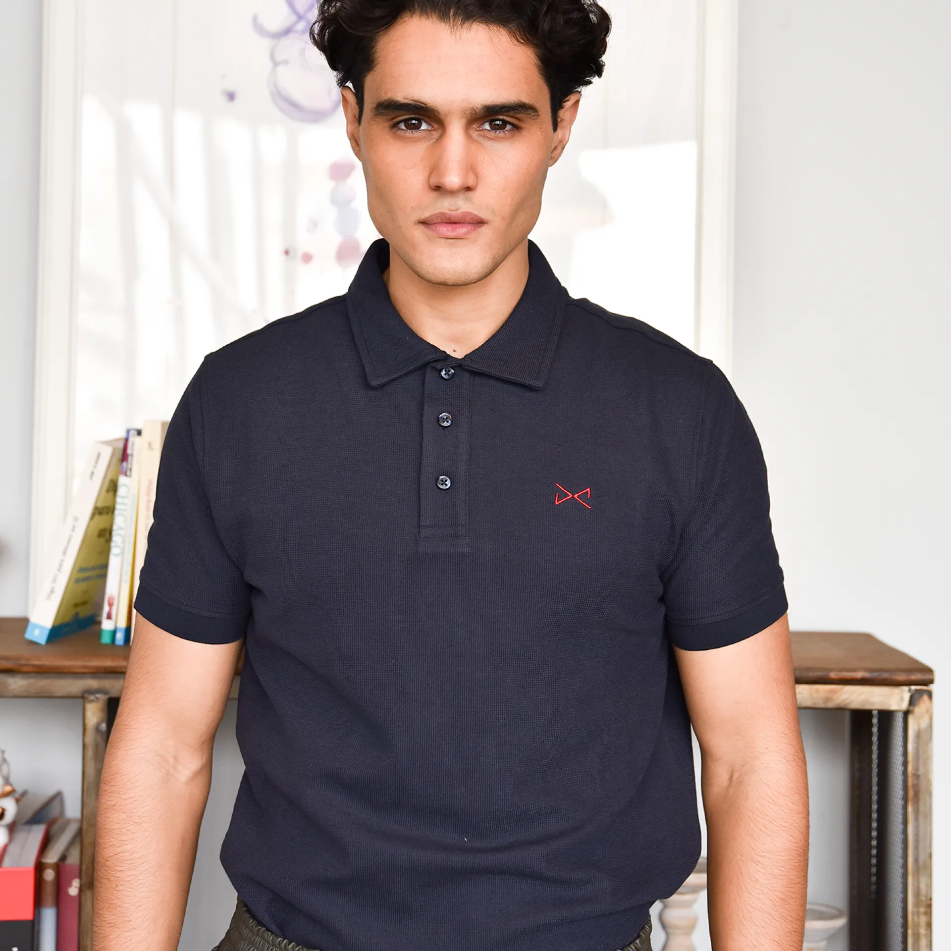 Daniel Chong POLO CHUKKER NAVY*Hombre Hombre