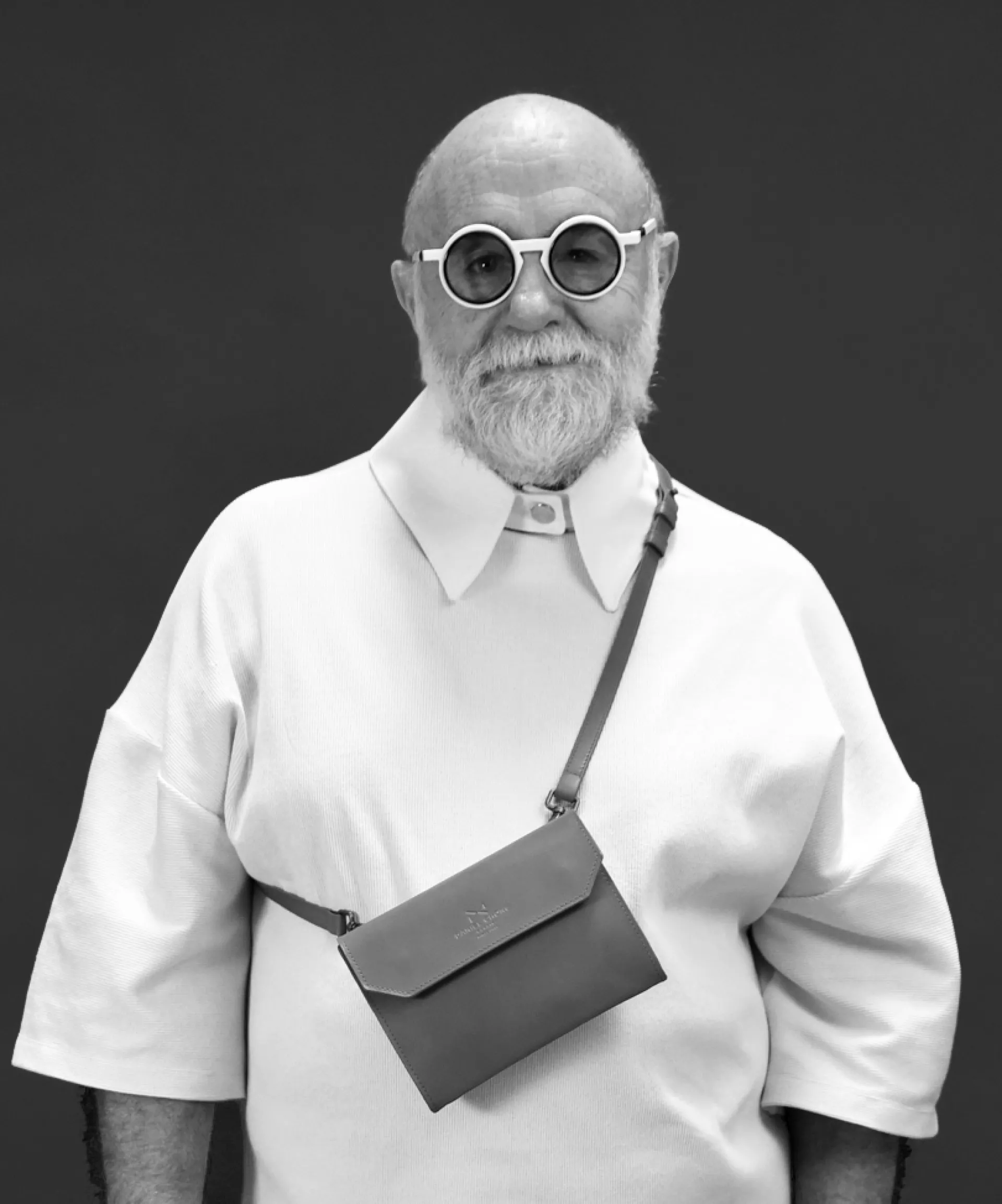 Daniel Chong Sobre mini de piel Marron*Hombre Hombre|Bolsos De Piel