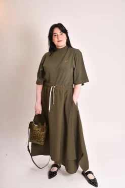 Daniel Chong SS TURTLE NECK KAKI*Mujer Hombre|Mujer