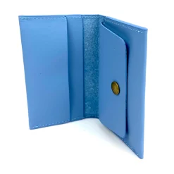 Daniel Chong Tarjetero Celeste con monedero* Carteras