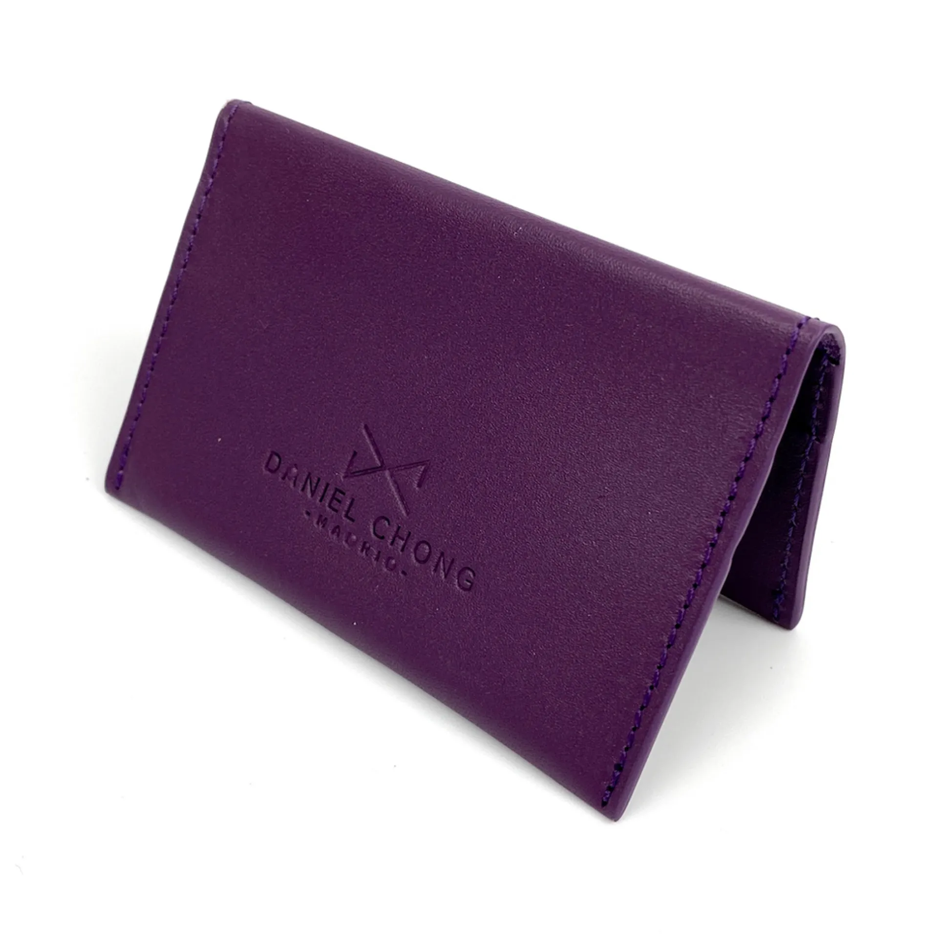Daniel Chong Tarjetero Morado con monedero* Carteras