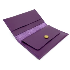 Daniel Chong Tarjetero Morado con monedero* Carteras