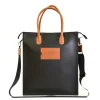 Daniel Chong THE CLERK MAXI NEGRO & MARRON* Bolsos De Piel